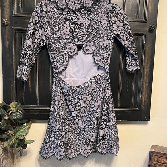 For Love And Lemons Floral Lace Dress - Picture 6 of 10